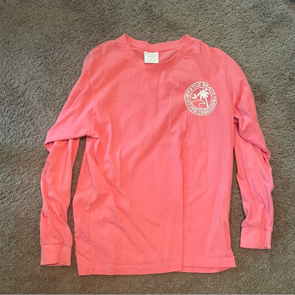 Coral Long Sleeve Tee